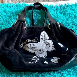Juicy couture velvet purse